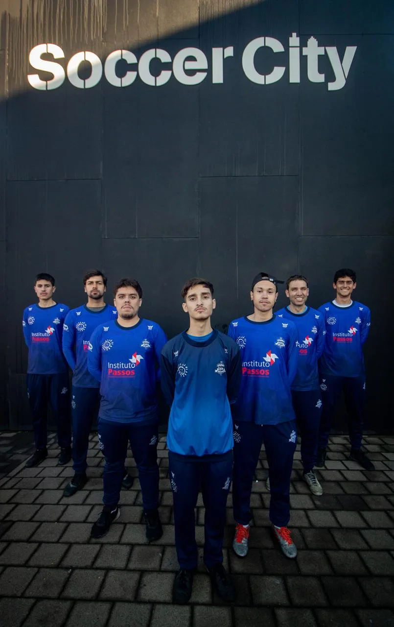 Equipe da RD no Soccer City